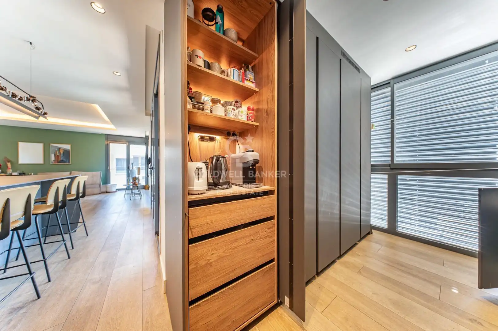 Kitchen of Attic for sale in Badalona  with Air Conditioner, Heating and Terrace