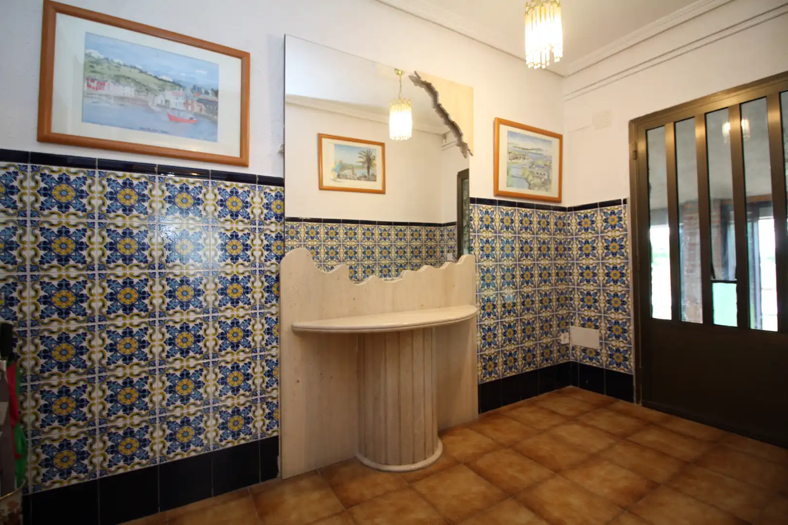 Bany de Casa o xalet en venda en Laguna de Duero amb Calefacció, Jardí privat i Terrassa