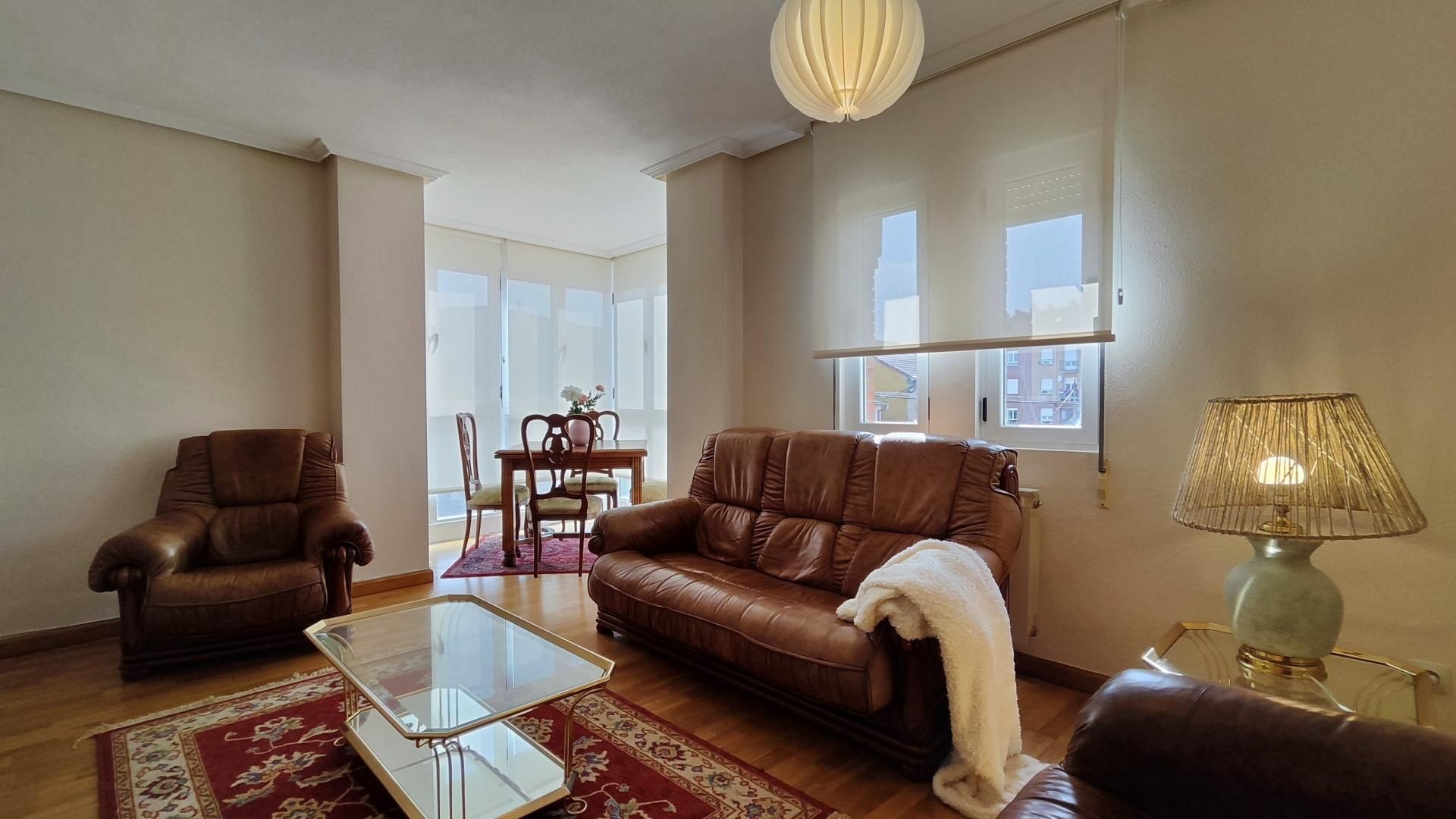 Living room of Flat for sale in Villaquilambre  with Heating and Balcony