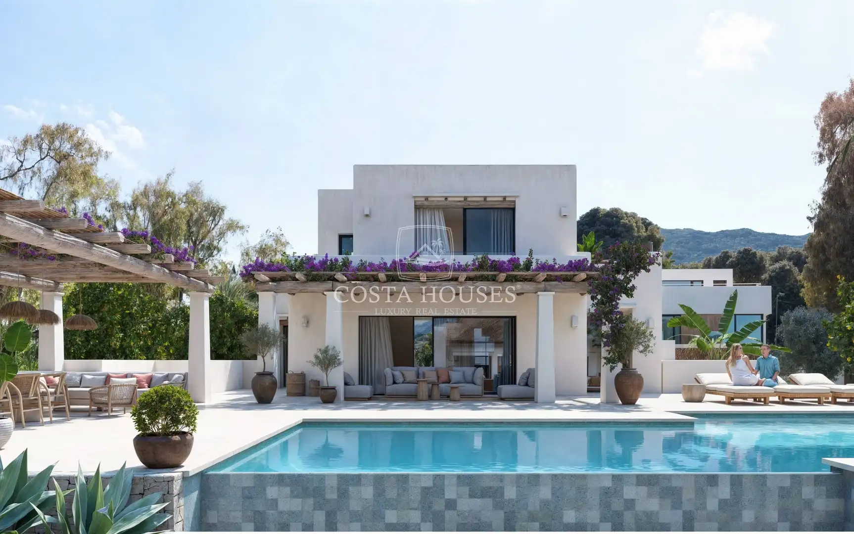 Exterior view of Houses for sale in Dénia  with Air Conditioner, Private garden and Terrace