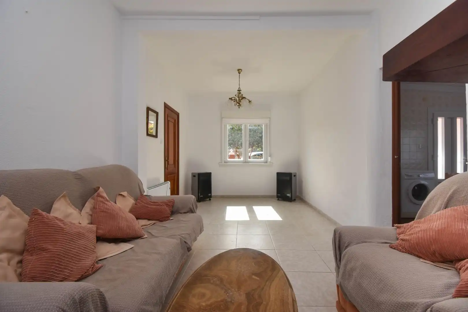 Sala d'estar de Casa o xalet de lloguer en Cambre  amb Calefacció, Jardí privat i Traster