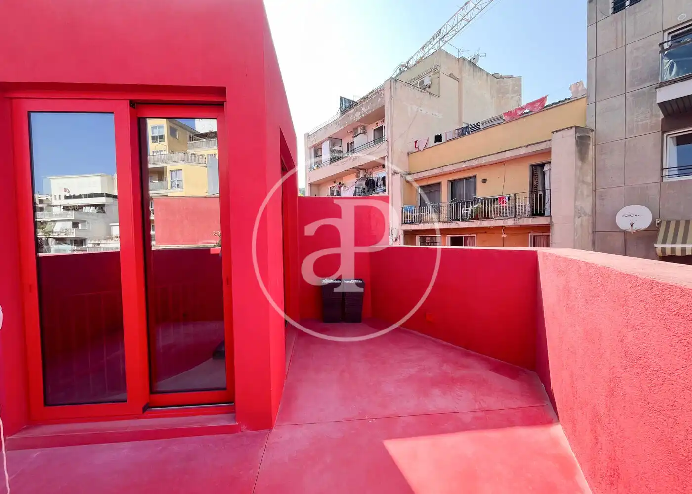Terrassa de Pis de lloguer en  Palma de Mallorca amb Aire condicionat, Calefacció i Terrassa