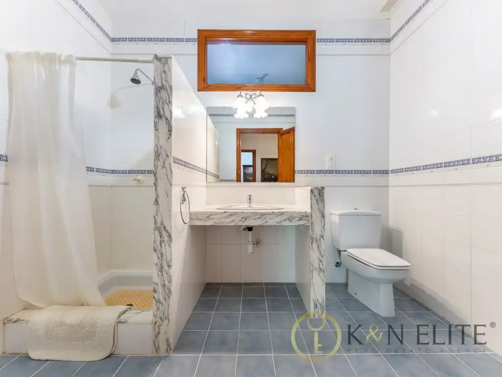 Baño de Casa o chalet en venta en Ibi con Jardín privado y Piscina