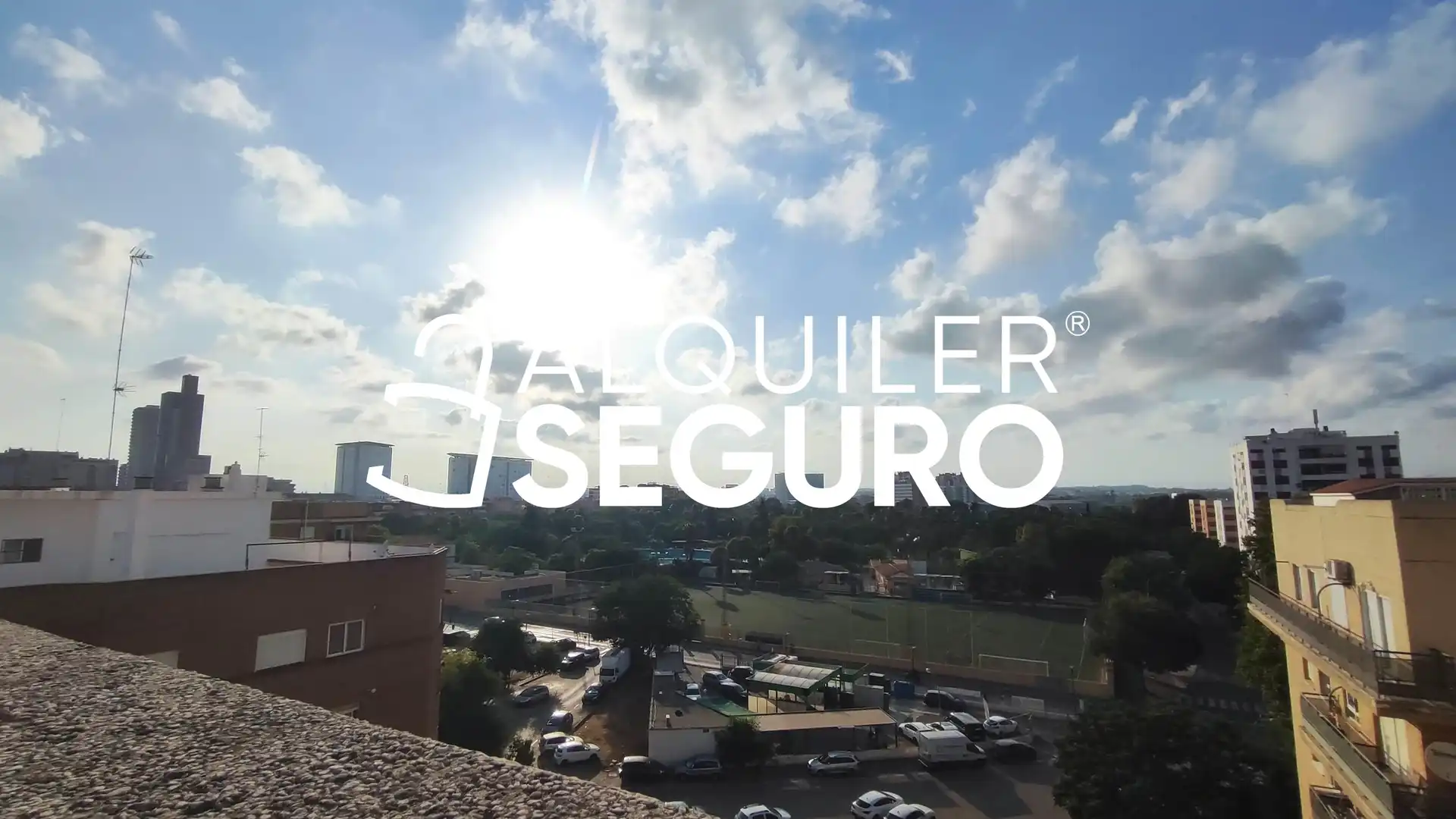 Vista exterior de Pis de lloguer en Valencia amb Aire condicionat i Terrassa