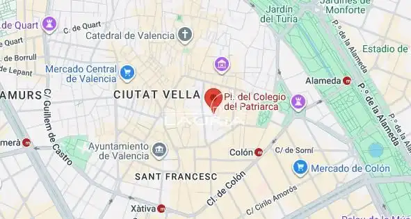 Vista exterior de Pis de lloguer en Valencia amb Aire condicionat, Calefacció i Moblat