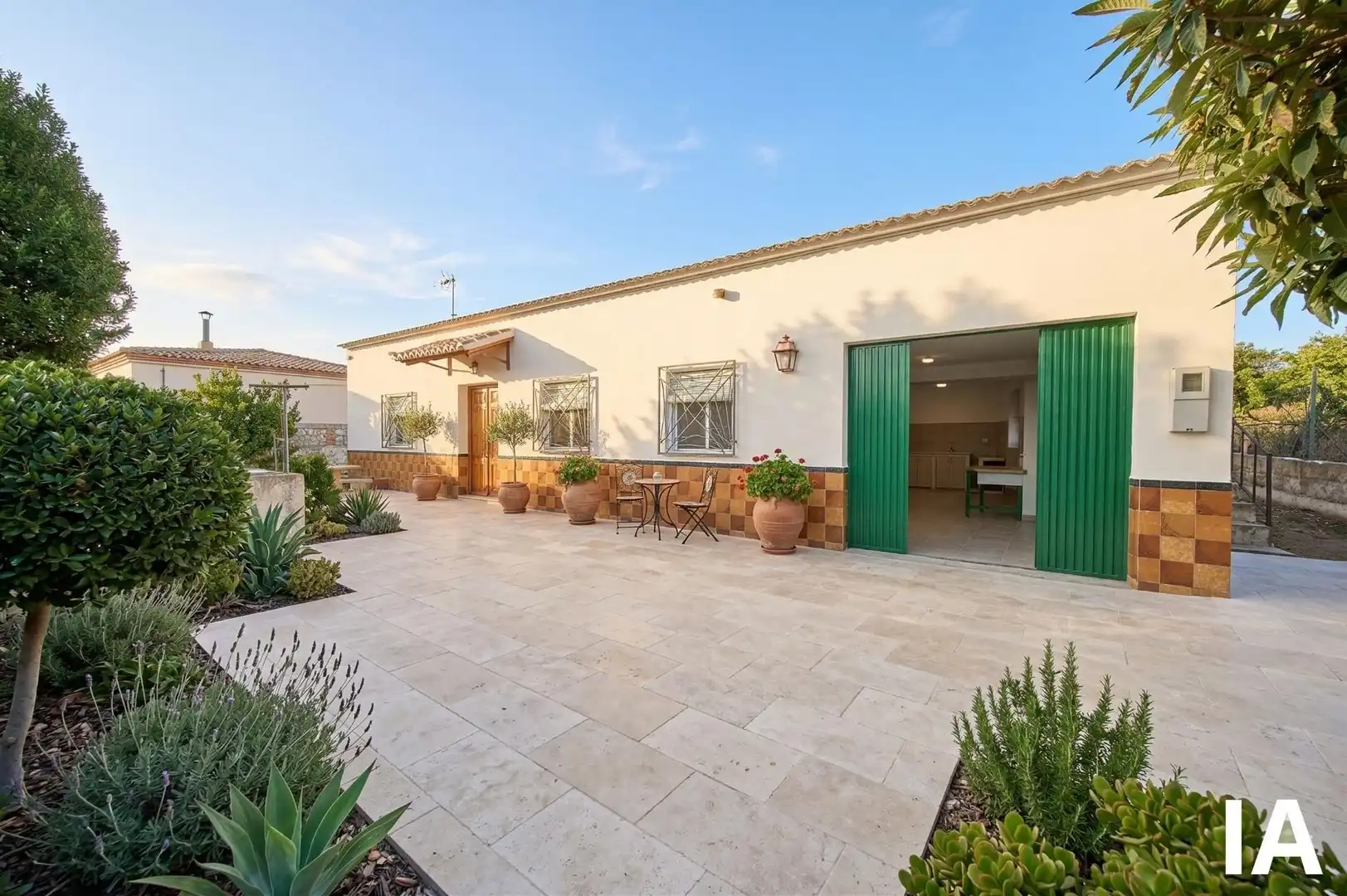 Vista exterior de Casa o chalet en venta en Cúllar con Calefacción, Jardín privado y Terraza