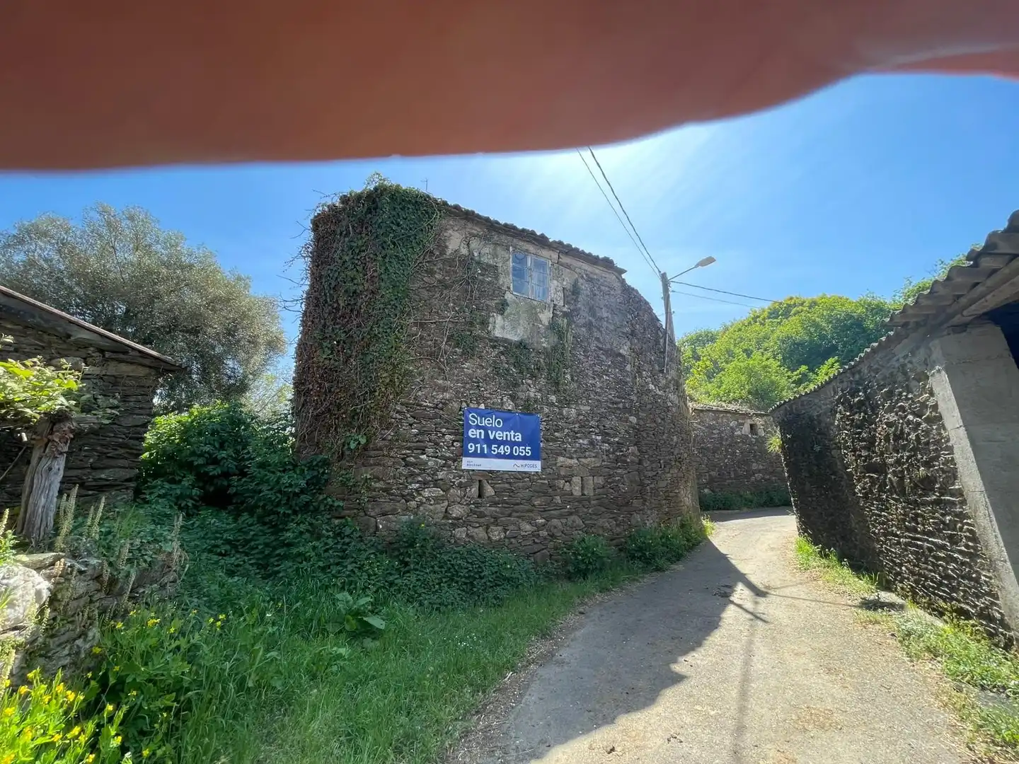 Vista exterior de Finca rústica en venta en Lalín con Amueblado