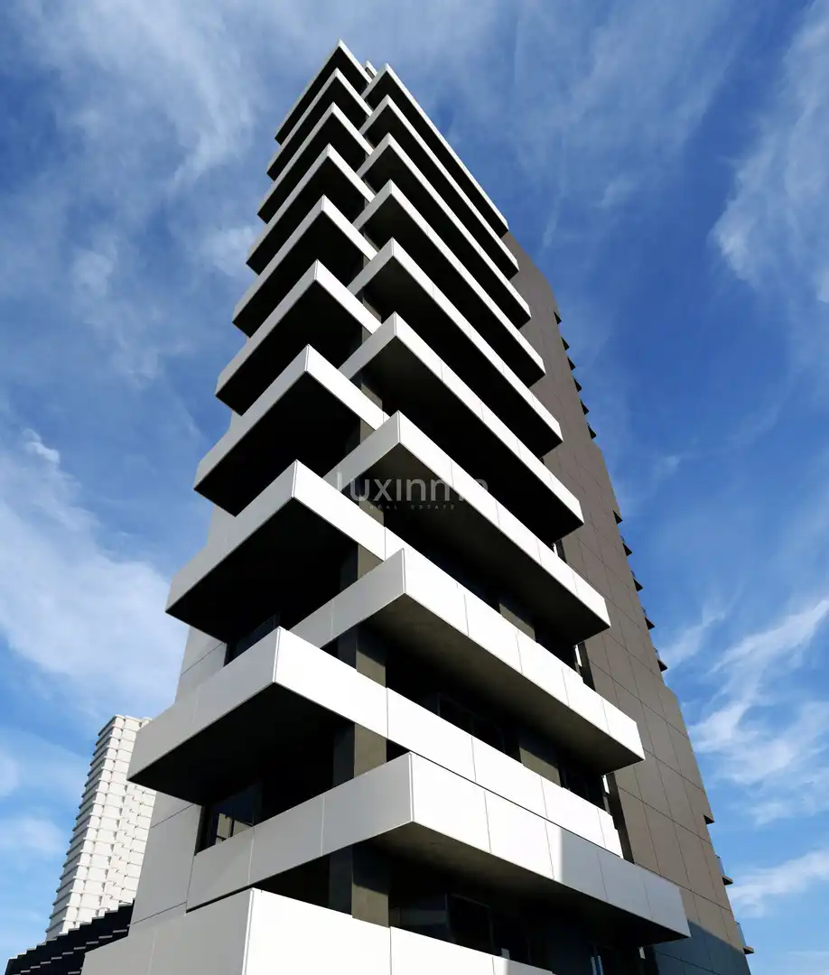 Exterior view of Flat for sale in Benidorm  with Air Conditioner, Heating and Private garden