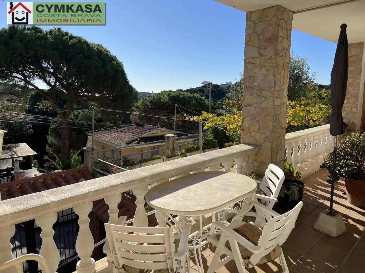 Terrace of Detached homes for sale in Lloret de Mar  with Air Conditioner, Terrace and Alarm