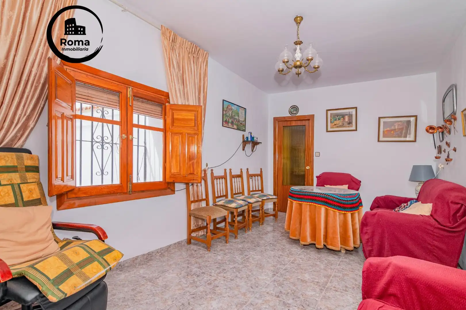 Sala de estar de Casa o chalet en venta en Colomera con Terraza y Amueblado