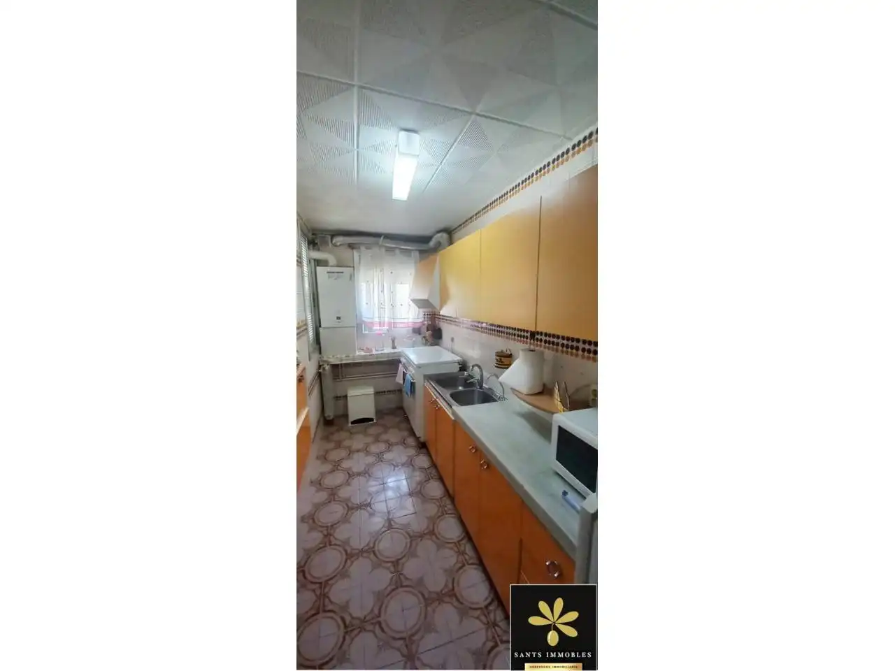 Cocina de Piso en venta en Terrassa con Balcón