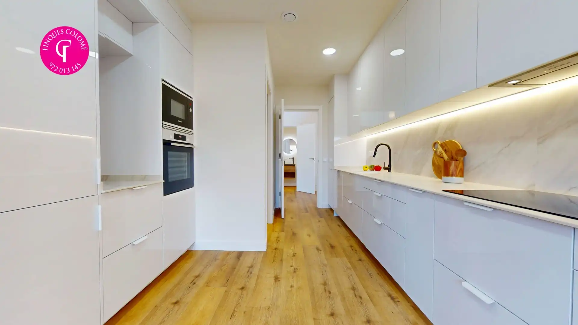 Kitchen of Houses for sale in Sant Julià de Ramis  with Air Conditioner, Heating and Terrace