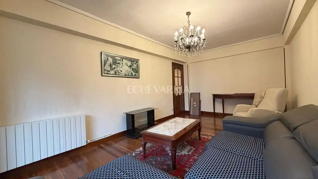 Sala de estar de Piso en venta en Getxo  con Calefacción y Terraza