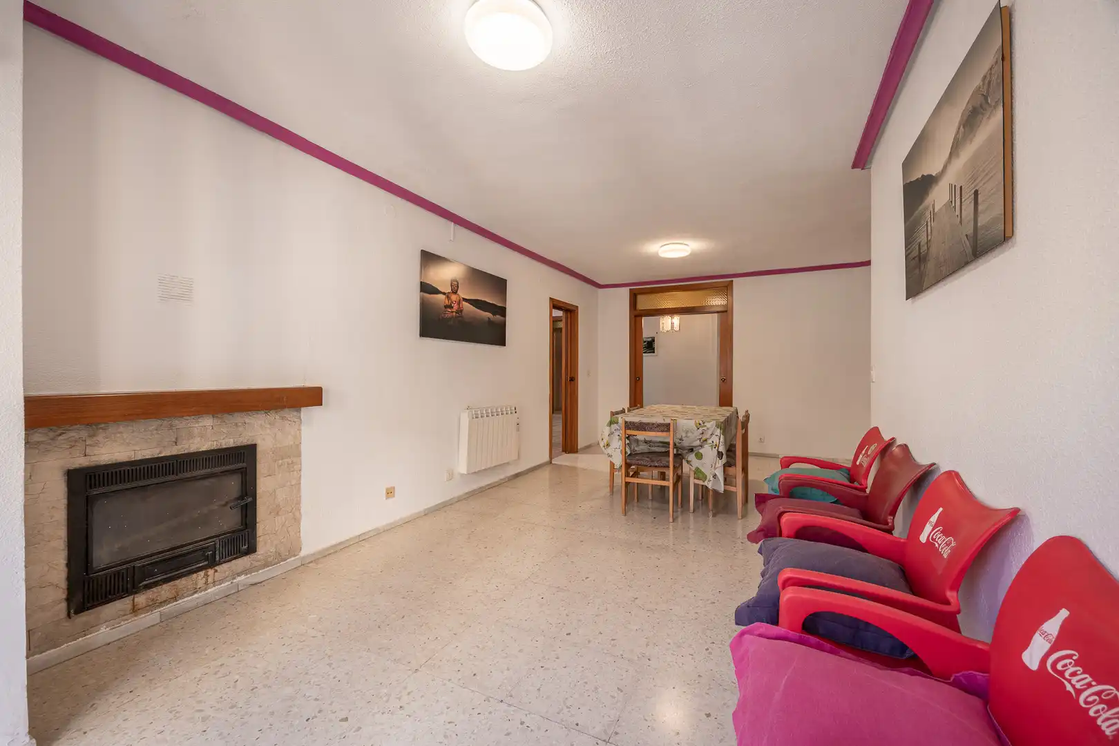 Wohnzimmer von Wohnung zum Verkauf in Callosa d'en Sarrià mit Abstellraum und Balkon