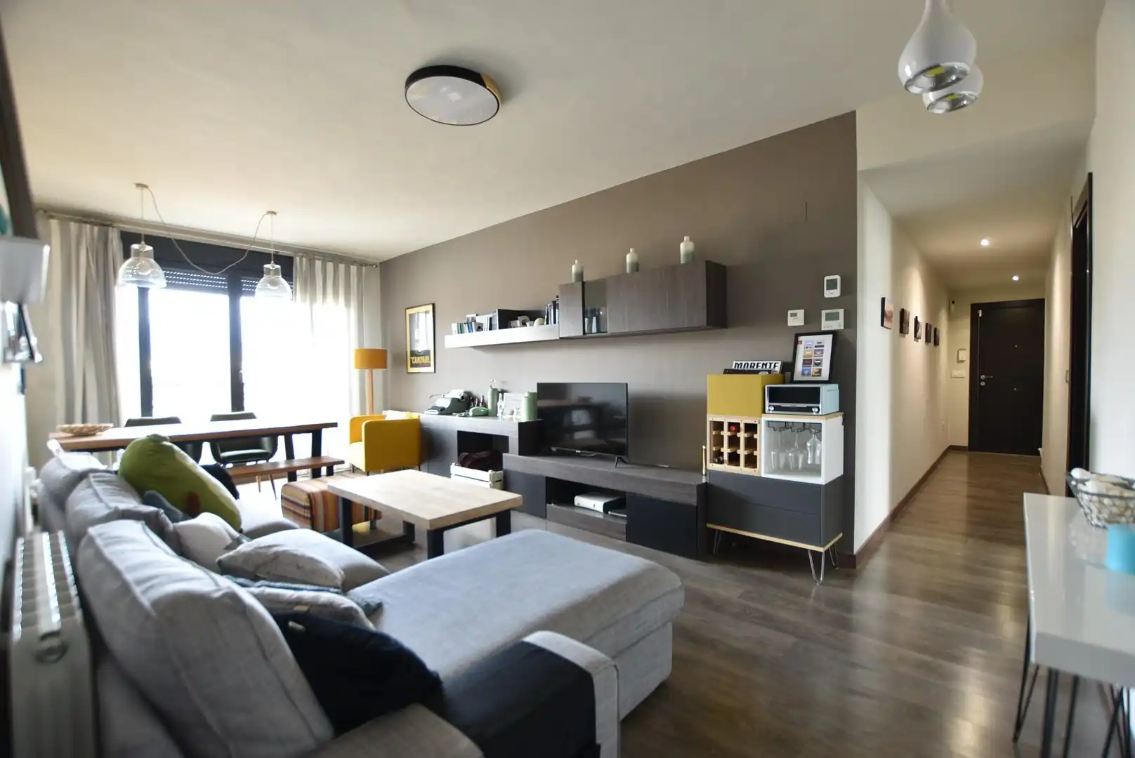 Sala de estar de Piso de alquiler en Granada con Aire acondicionado, Calefacción y Amueblado