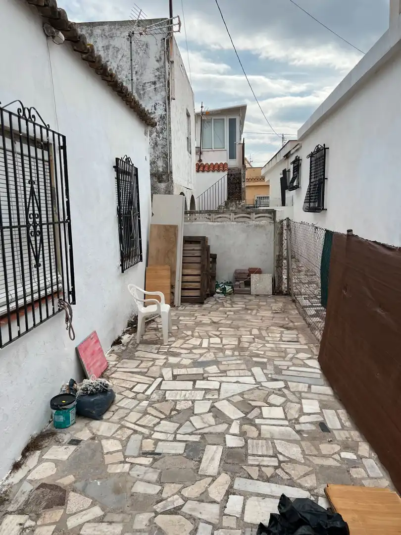 Vista exterior de Casa o chalet en venta en Gandia con Jardín privado, Terraza y Amueblado