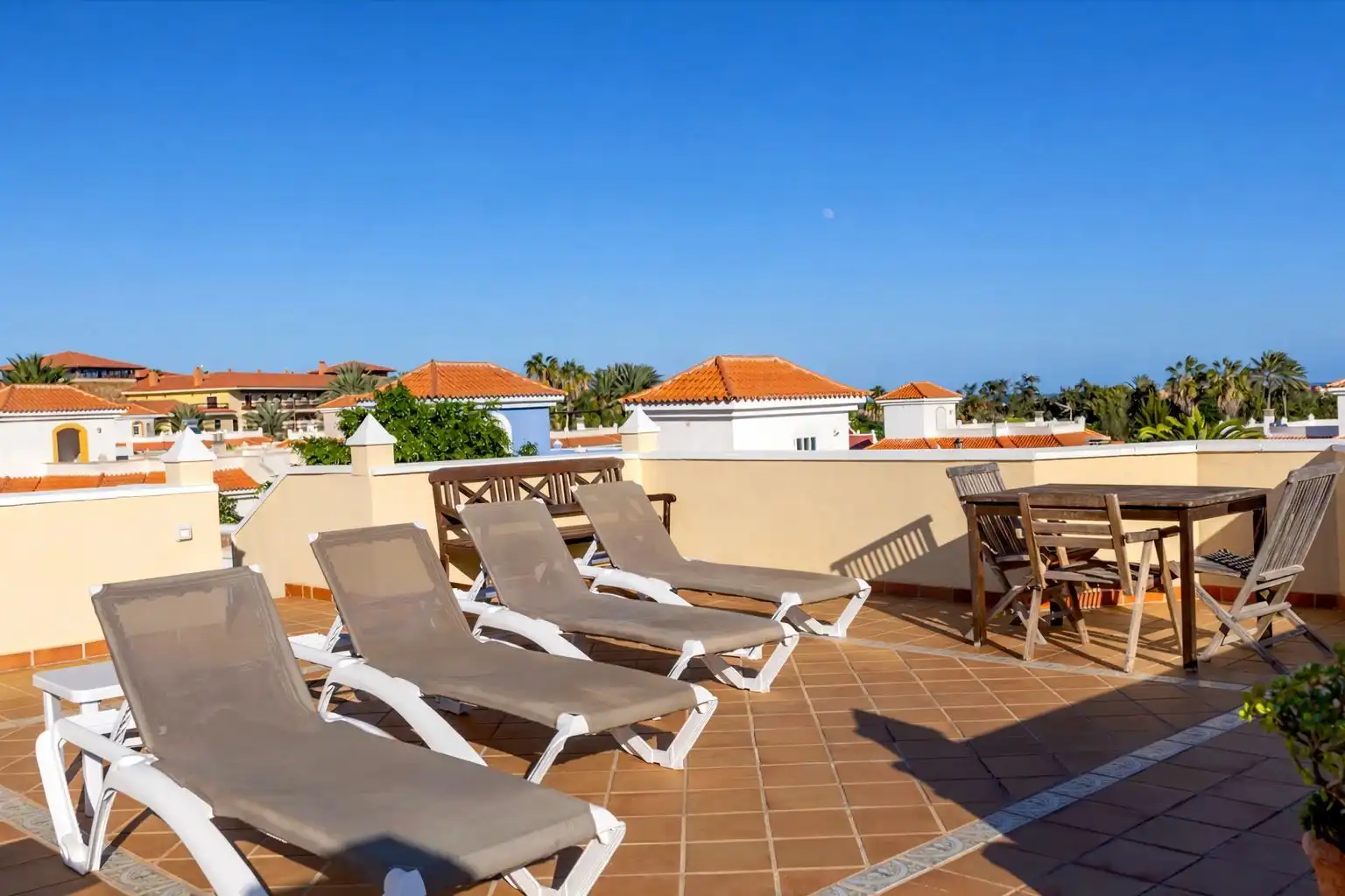 Terraza de Casa o chalet en venta en Antigua con Aire acondicionado, Calefacción y Jardín privado