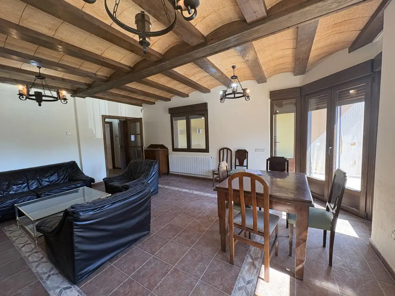 Living room of Detached homes for rent in El Berrueco  with Heating, Private garden and Storage room