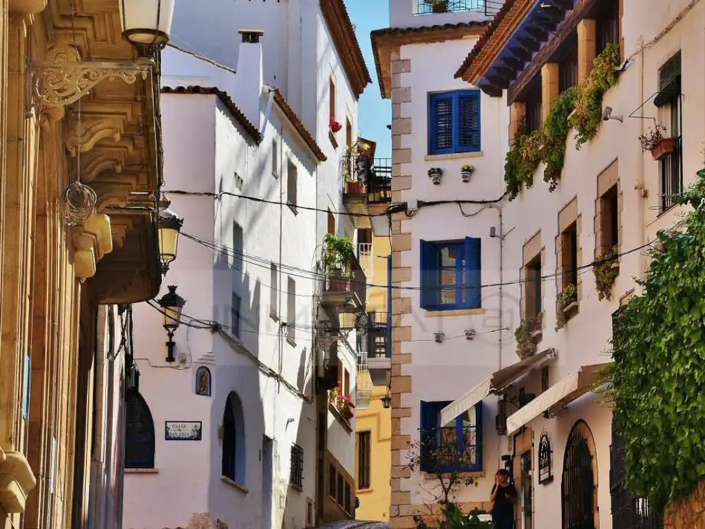 Vista exterior de Local en venda en Sitges