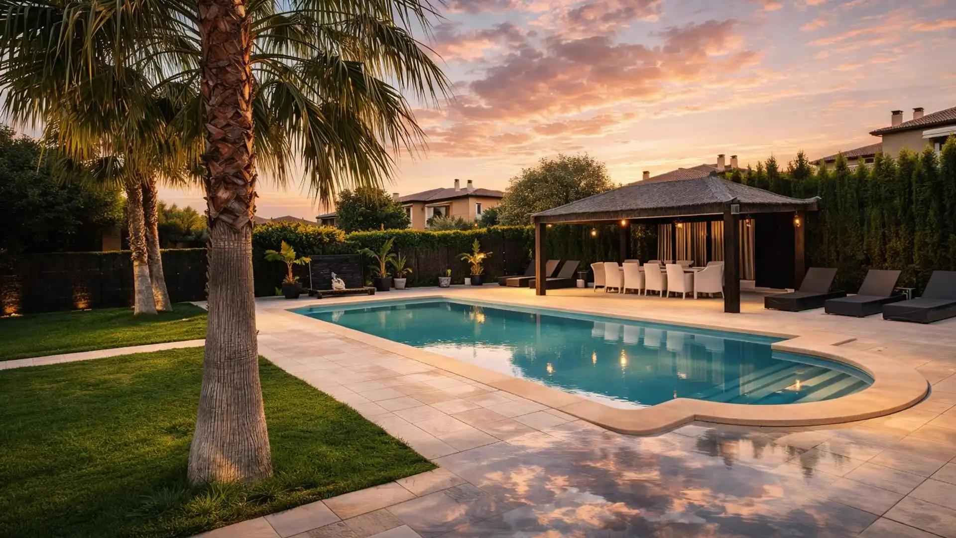 Piscina de Casa o xalet en venda en Mutxamel amb Aire condicionat, Calefacció i Jardí privat