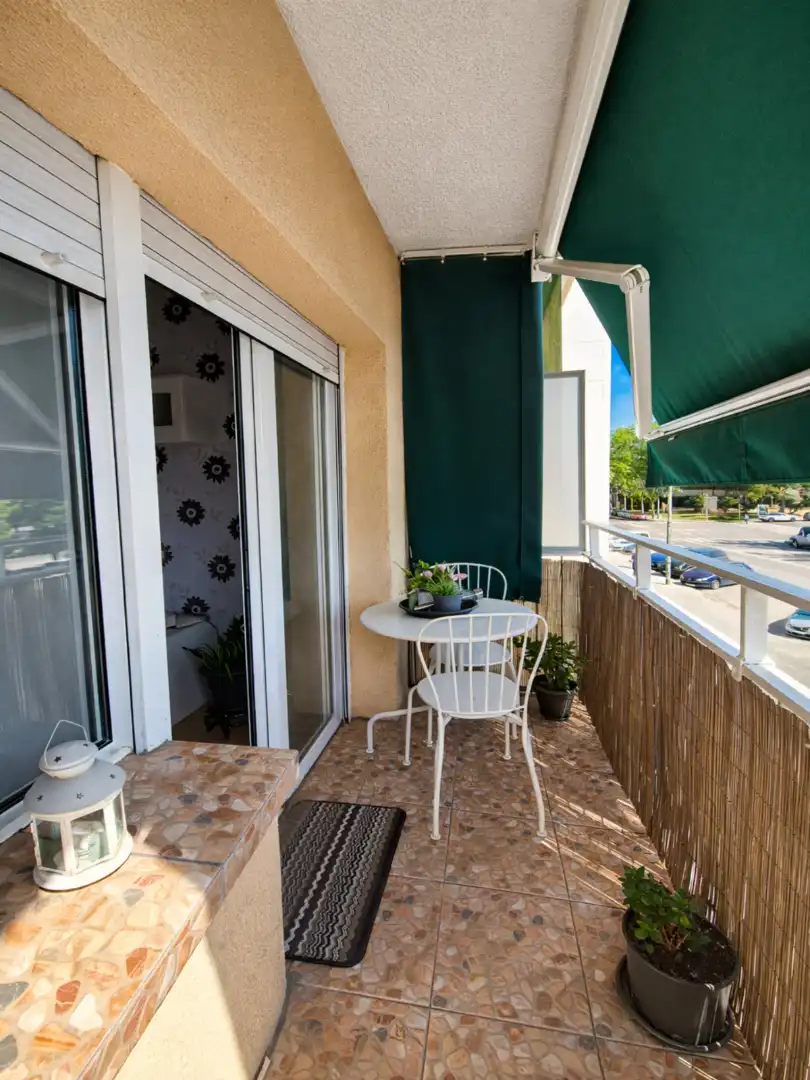 Terraza de Piso en venta en Sabadell con Calefacción, Parquet y Amueblado