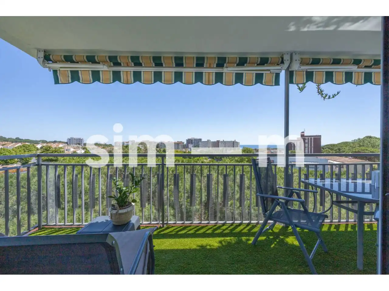 Terrassa de Apartament en venda en Castell d'Aro, Platja d'Aro i s'Agaró amb Aire condicionat, Calefacció i Parquet