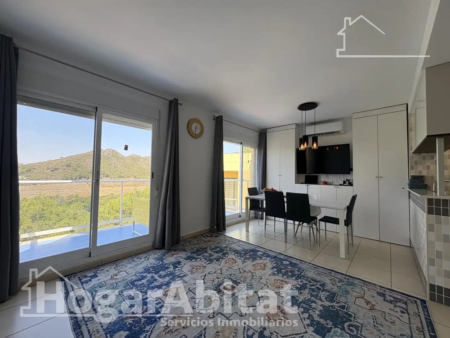 Sala de estar de Casa o chalet en venta en Almiserà con Aire acondicionado, Calefacción y Terraza