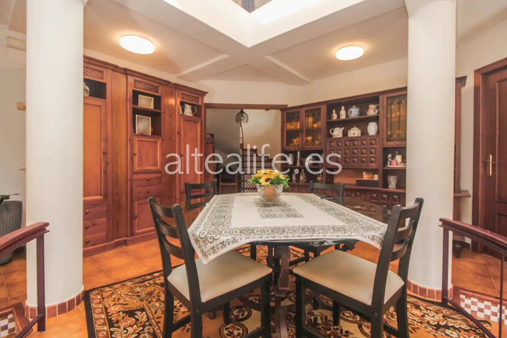 Comedor de Casa o chalet en venta en Altea con Aire acondicionado, Calefacción y Jardín privado