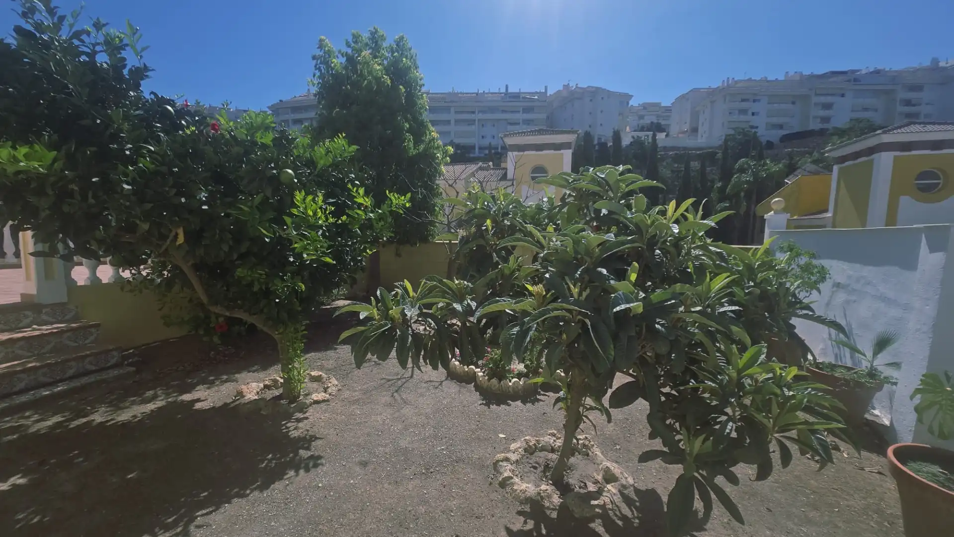 Garten von Haus oder Chalet zum Verkauf in Rincón de la Victoria mit Klimaanlage, Heizung und Privatgarten