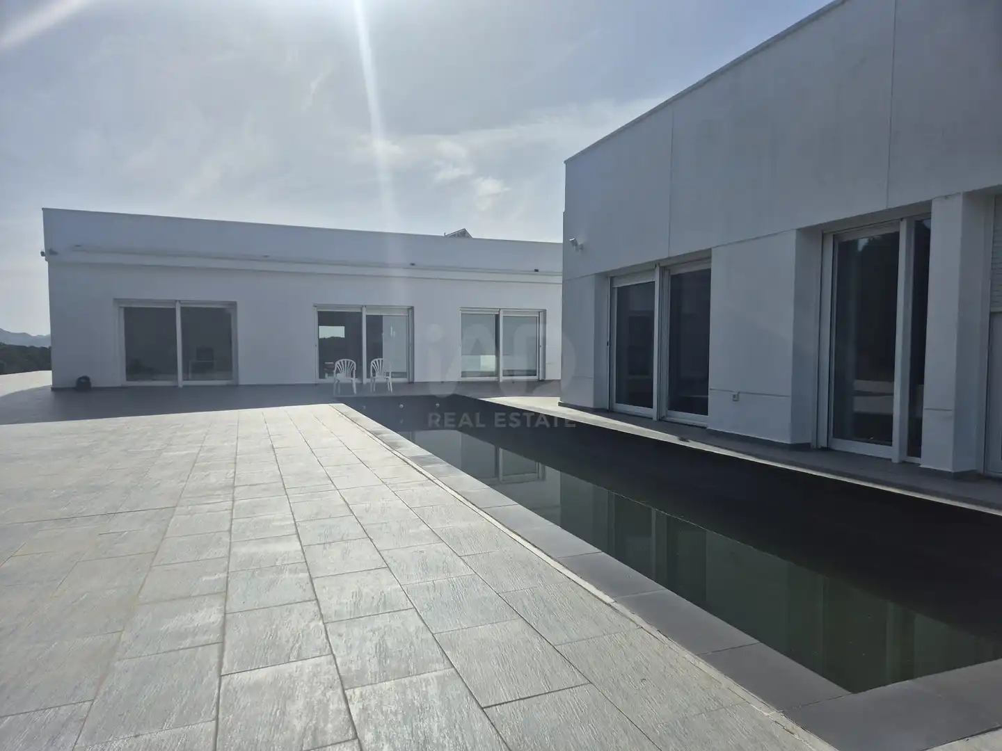 Terraza de Casa o chalet en venta en Alburquerque con Calefacción y Piscina