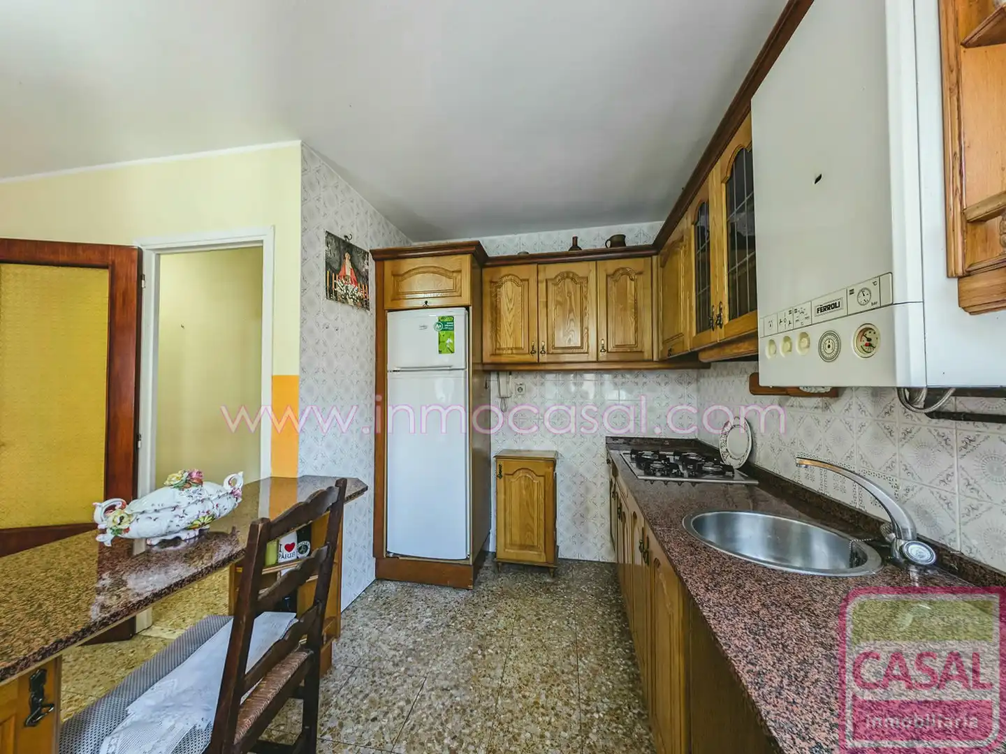 Cocina de Piso en venta en Gijón  con Calefacción