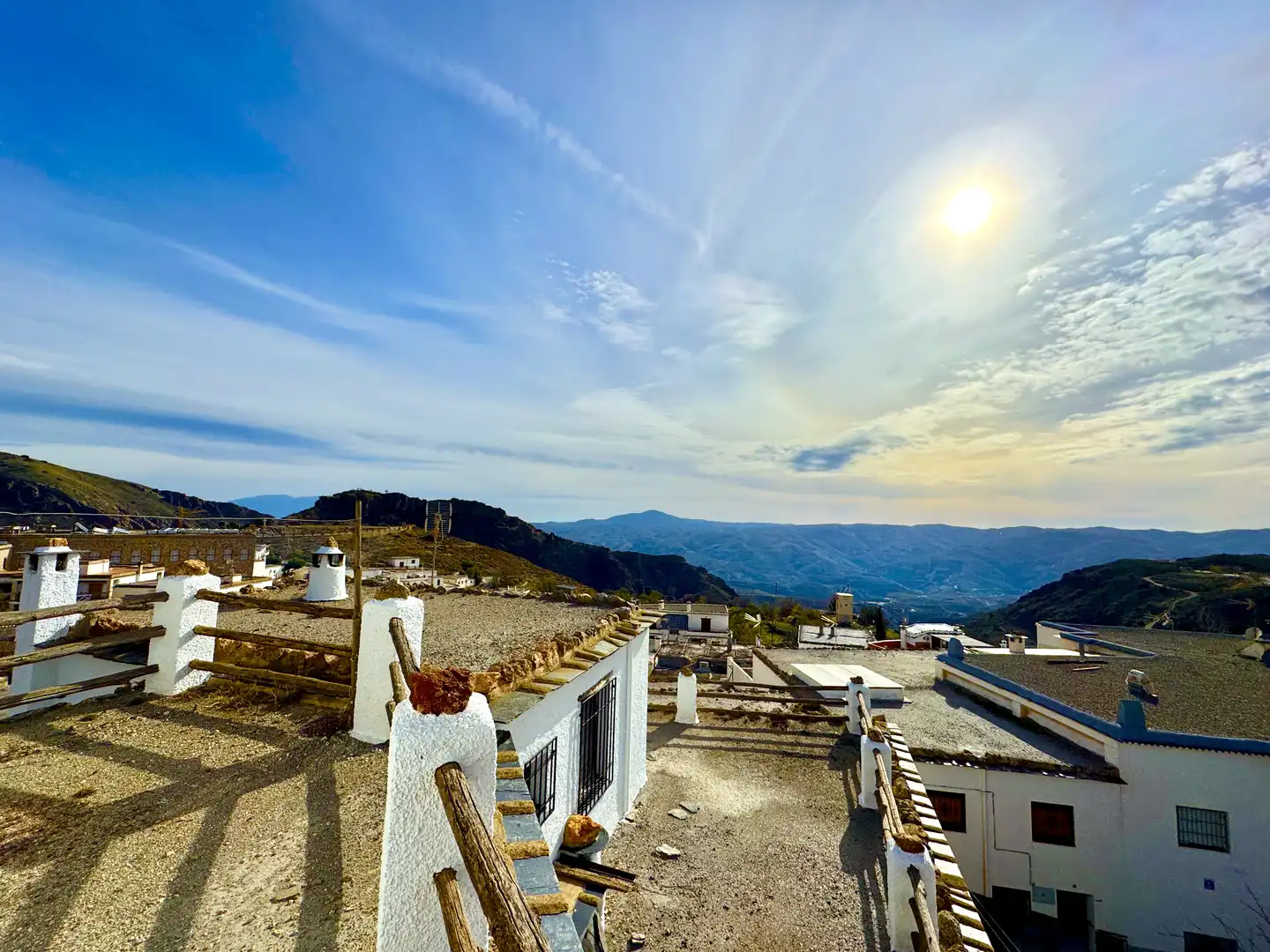 Exterior view of Buildings for sale in Juviles  with Alarm