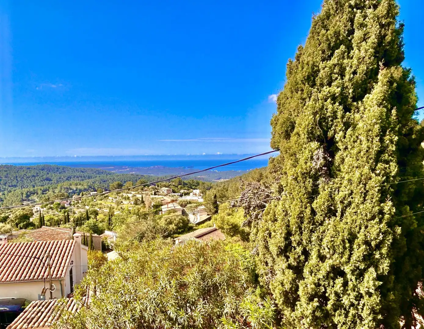 Vista exterior de Casa o chalet de alquiler en Puigpunyent con Jardín privado, Terraza y Piscina comunitaria