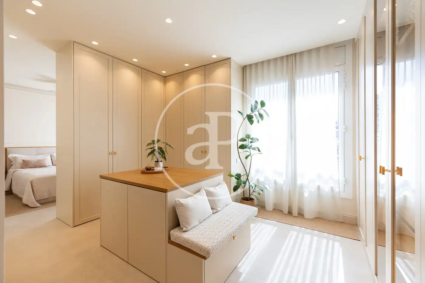 Bedroom of Flat for sale in Barcelona  with Air Conditioner, Heating and Furnished