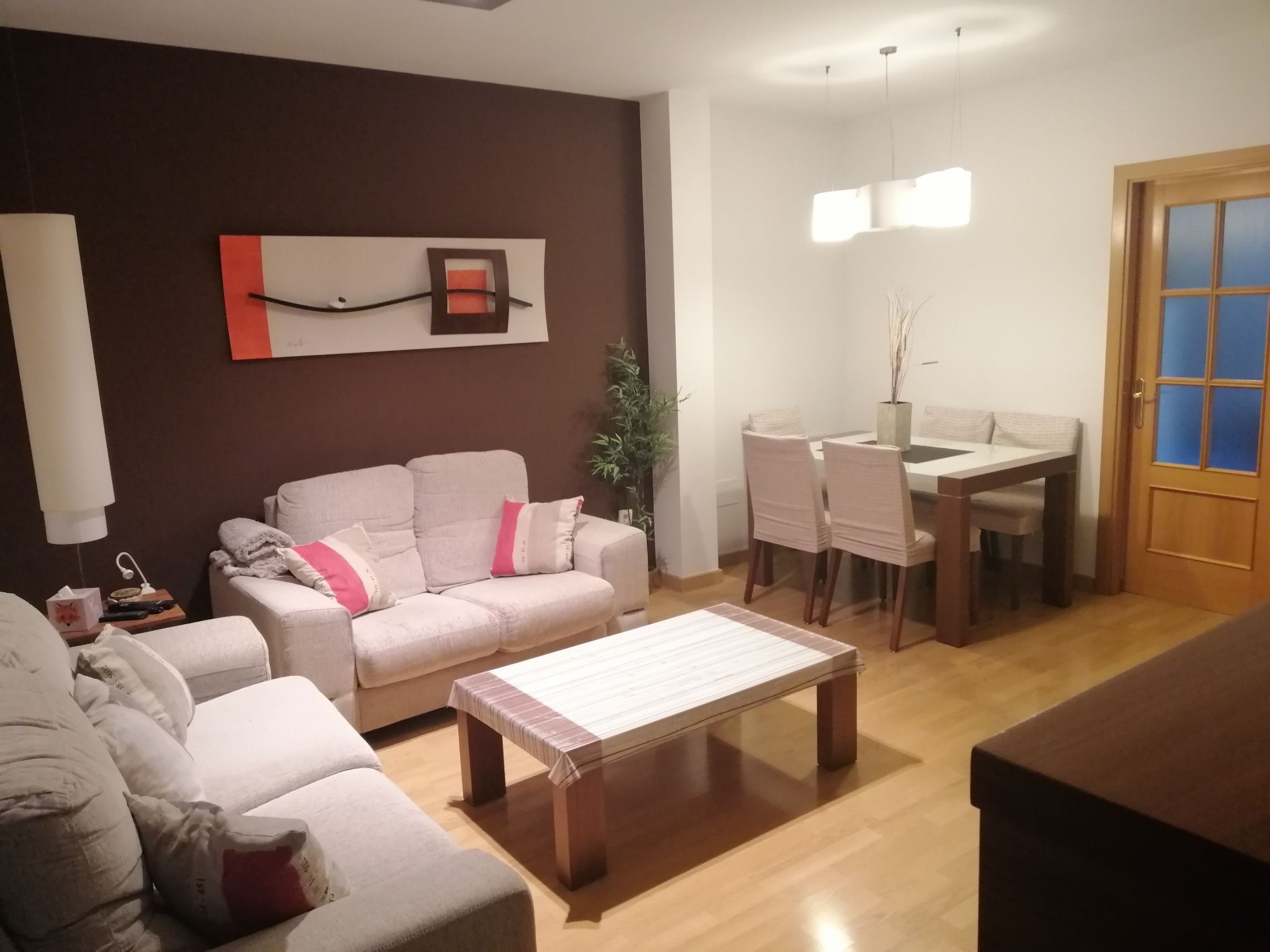 Sala d'estar de Àtic en venda en Lorca amb Aire condicionat, Parquet i Terrassa