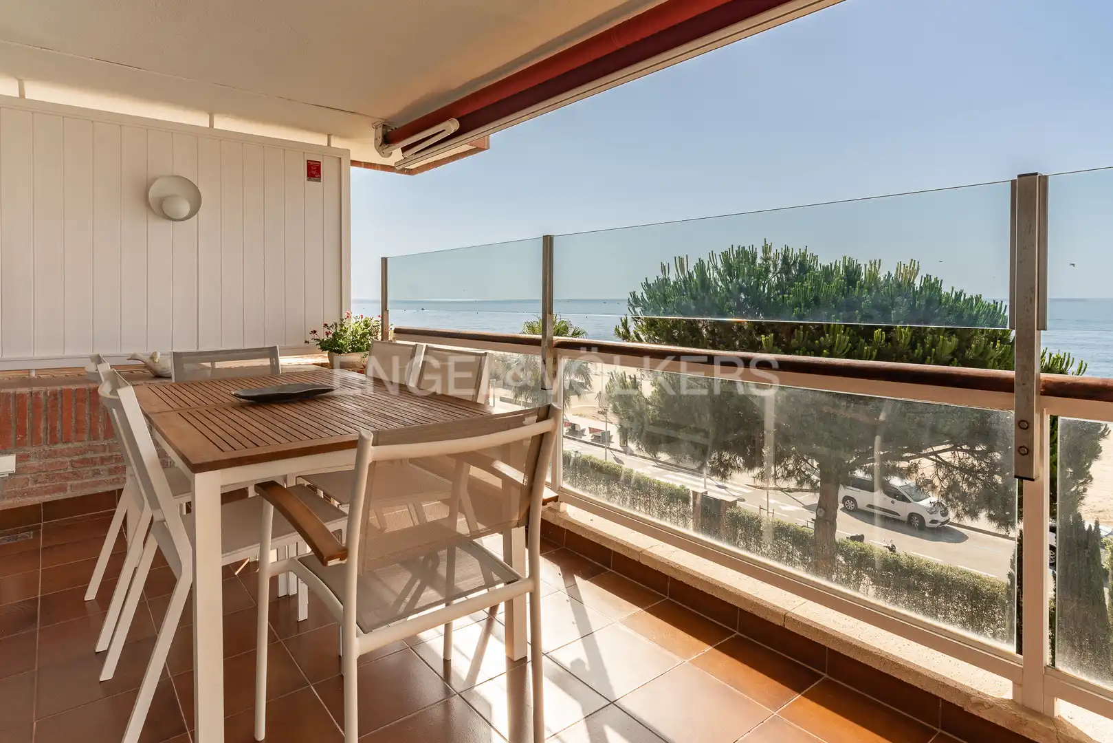 Terrace of Flat for rent in Sant Vicenç de Montalt  with Heating, Private garden and Terrace
