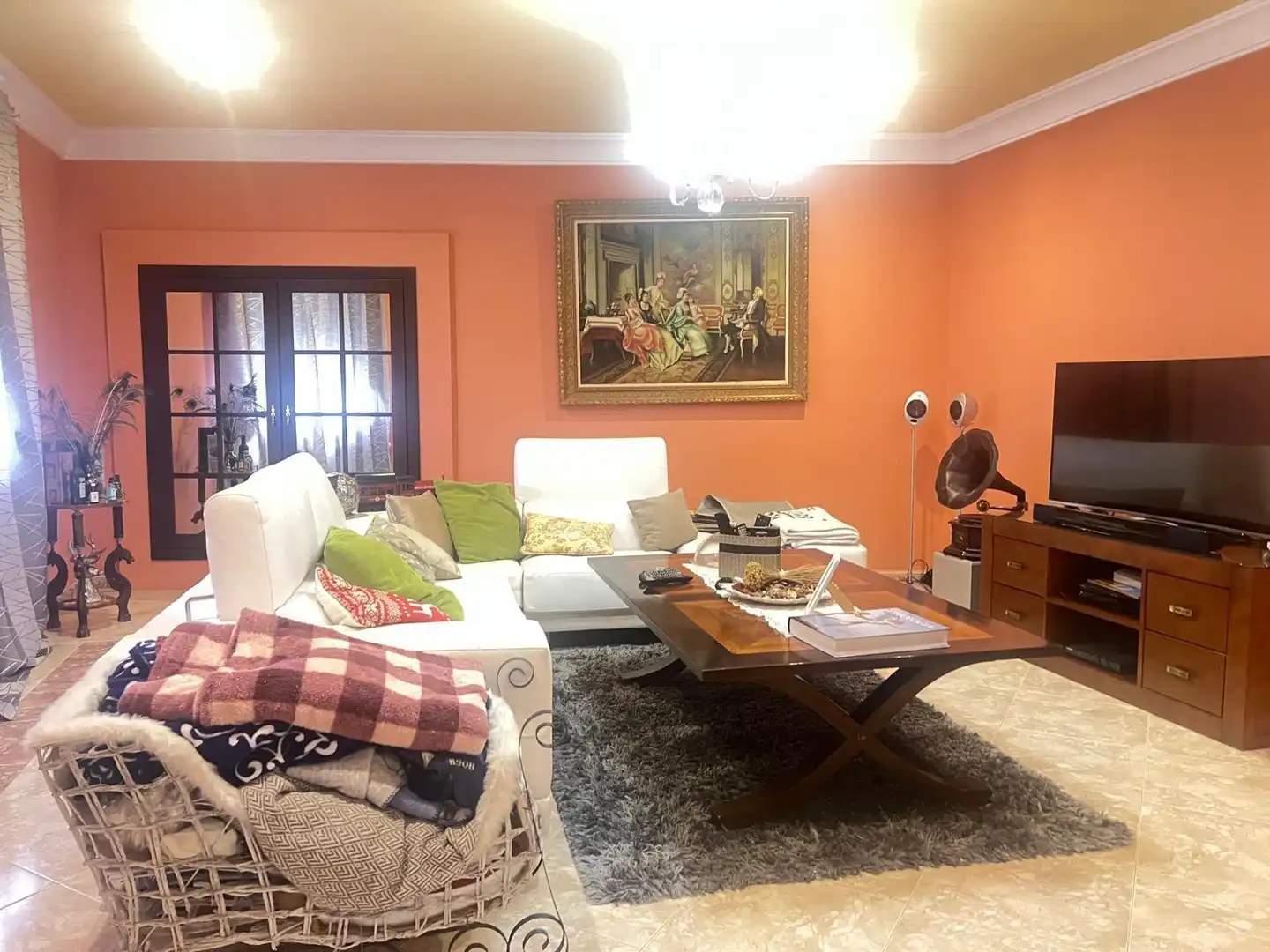 Sala de estar de Casa o chalet en venta en Antequera con Aire acondicionado, Calefacción y Trastero
