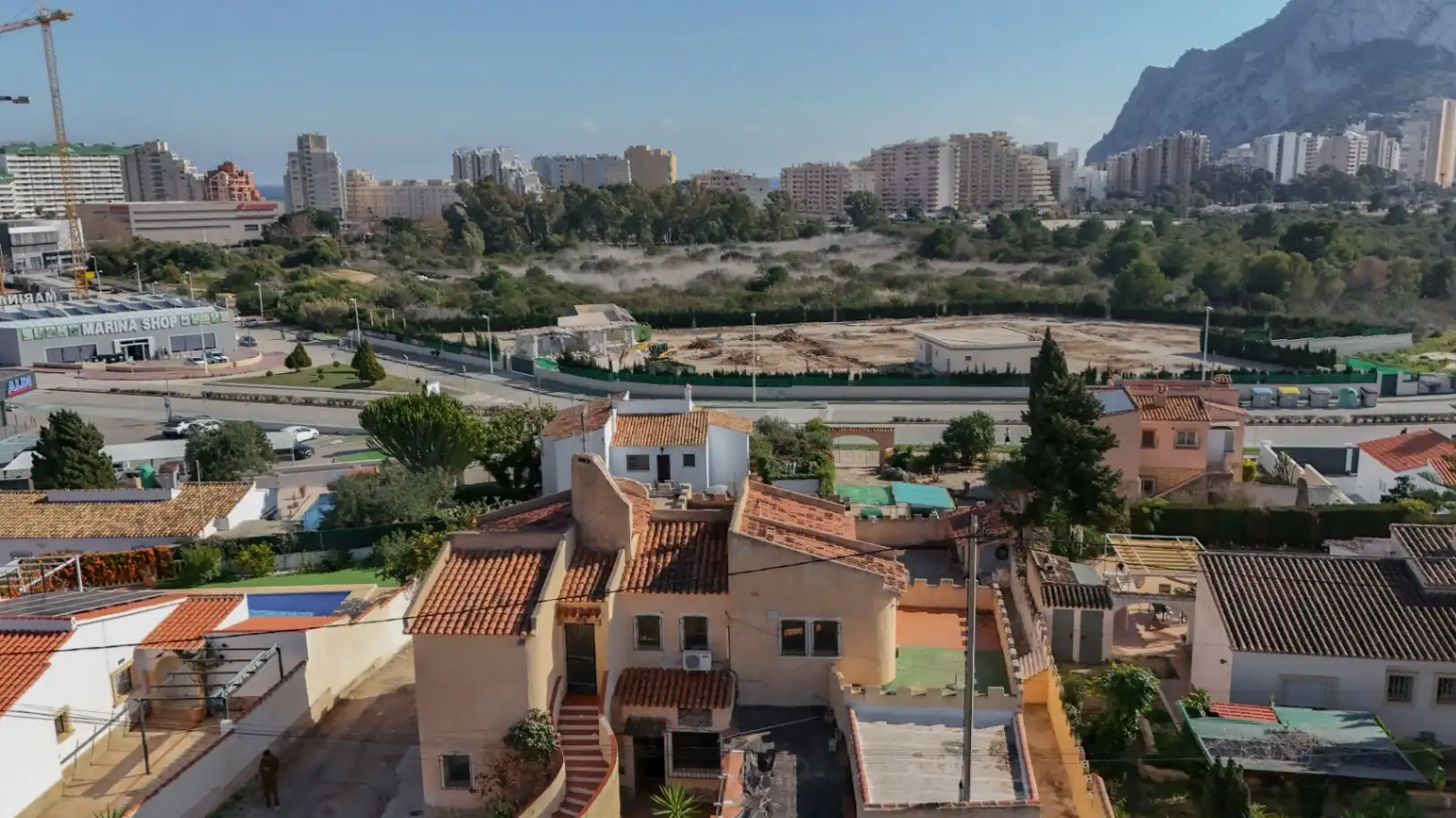 Vista exterior de Casa o chalet en venta en Calpe / Calp con Calefacción y Piscina