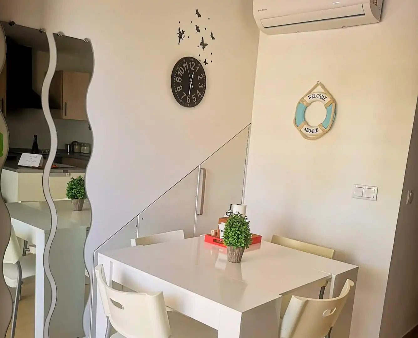 Menjador de Àtic en venda en Alhama de Murcia amb Aire condicionat, Calefacció i Jardí privat