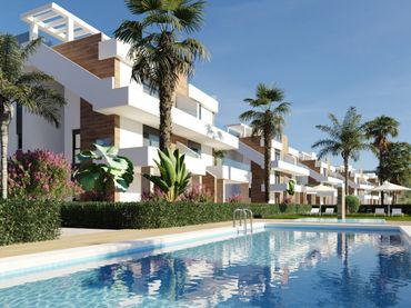 Apartament amb piscina en venda a Hacienda del Álamo Golf