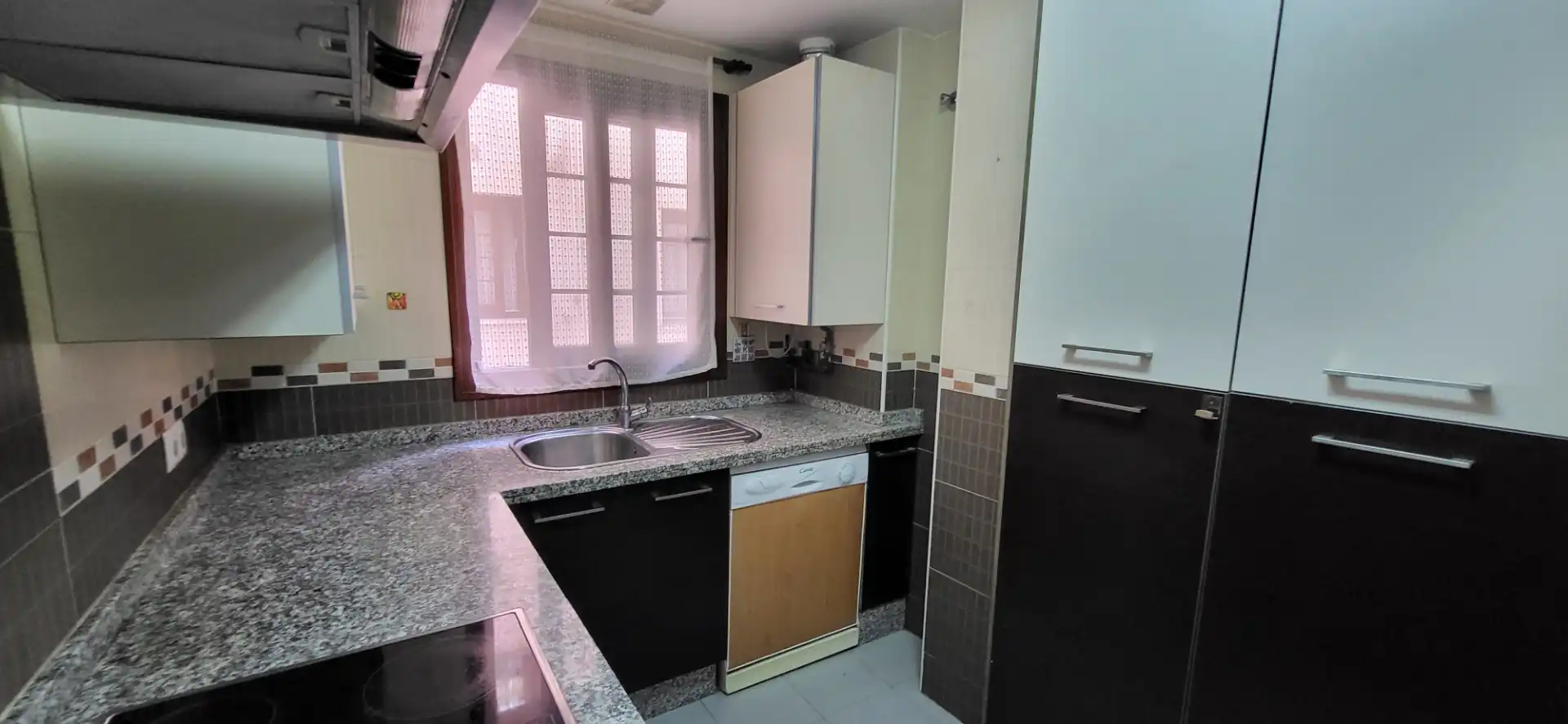 Küche von Wohnung zur Miete in Málaga mit Klimaanlage, Heizung und Parkett