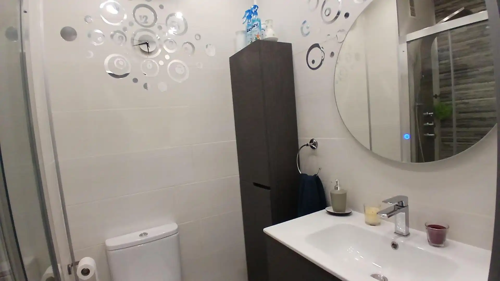Bathroom of Flat for sale in Usansolo  with Heating, Storage room and Furnished