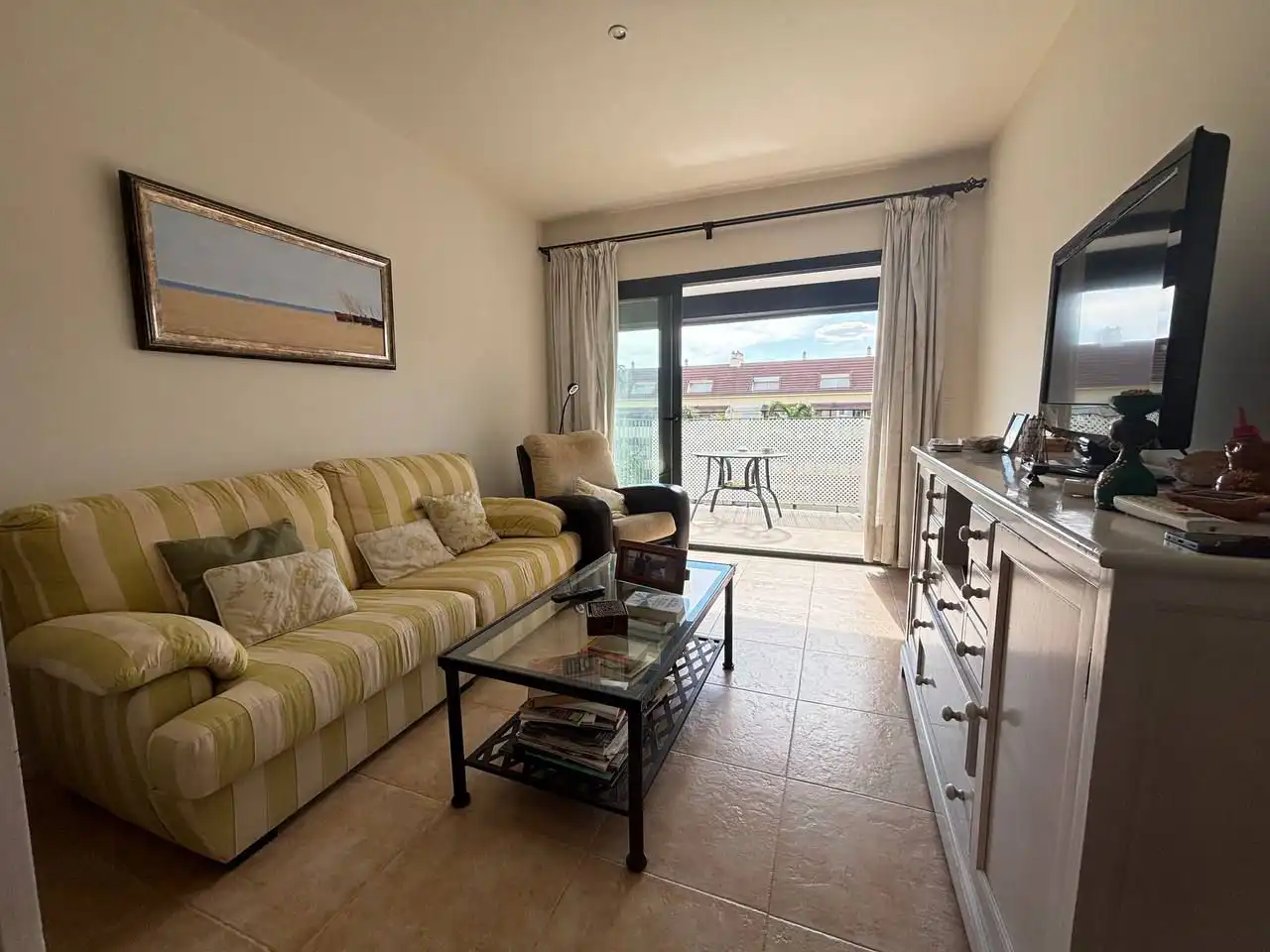 Sala d'estar de Apartament en venda en Islantilla amb Aire condicionat, Calefacció i Terrassa