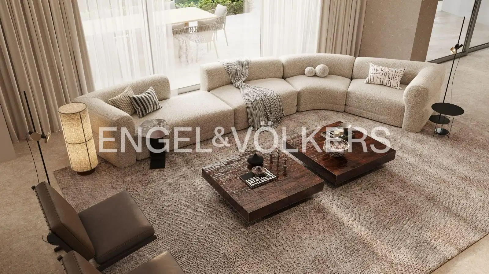 Sala de estar de Casa o chalet en venta en Barcelona con Aire acondicionado, Calefacción y Jardín privado
