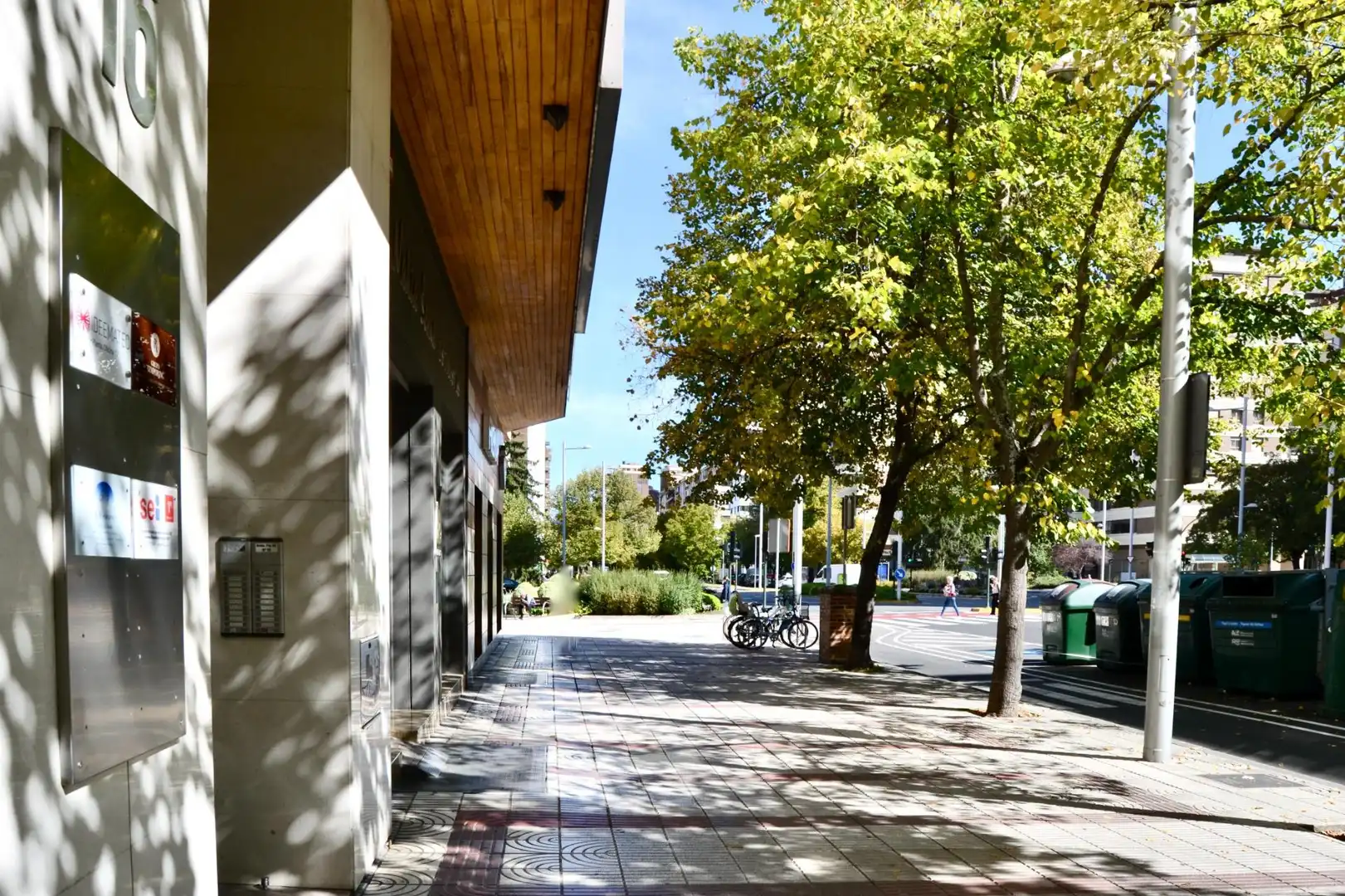 Vista exterior de Piso en venta en  Pamplona / Iruña con Parquet