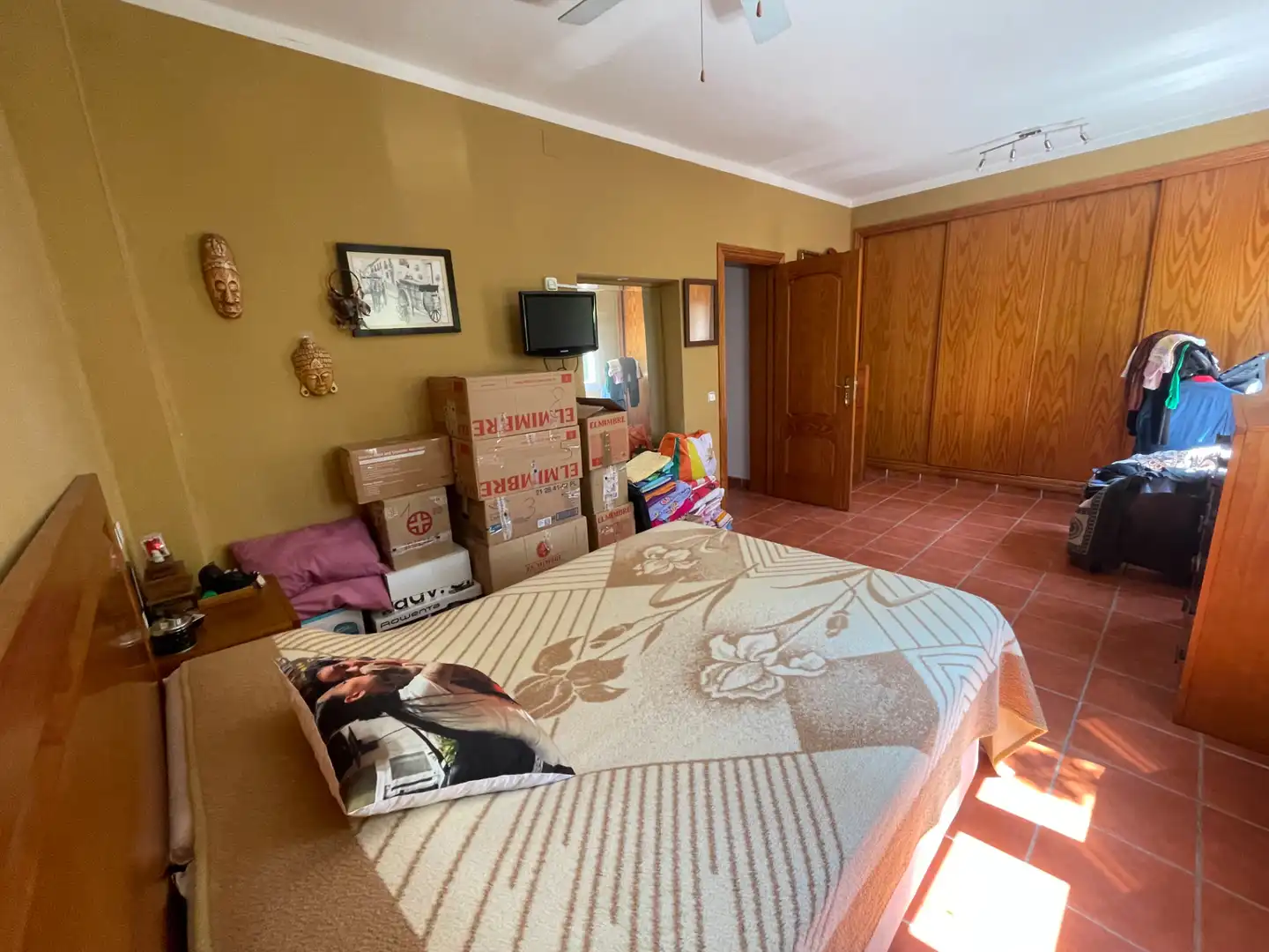 Bedroom of Flat for sale in Málaga  with Storage room