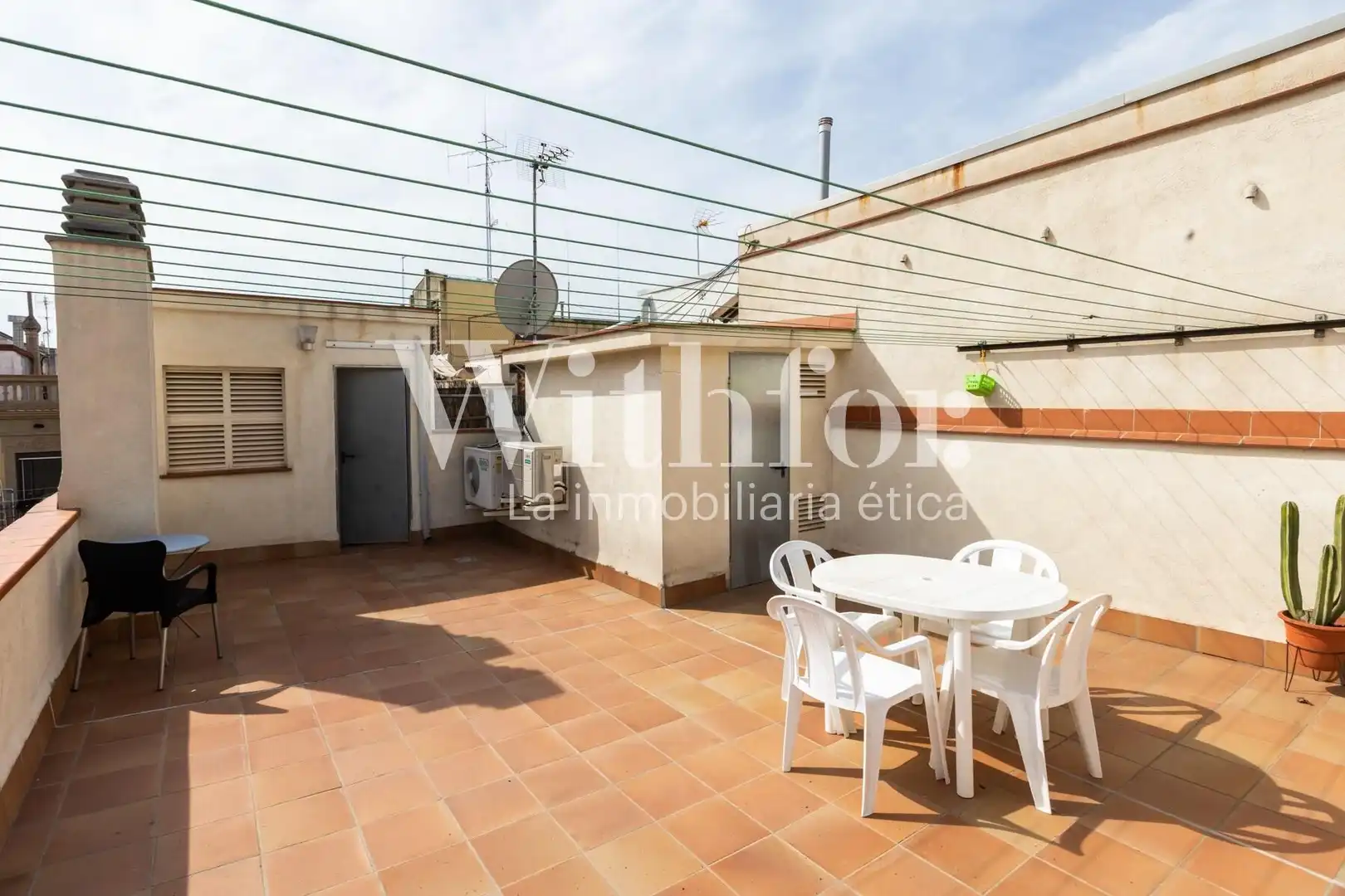 Terrace of Flat for sale in Barcelona  with Air Conditioner, Heating and Parquet flooring