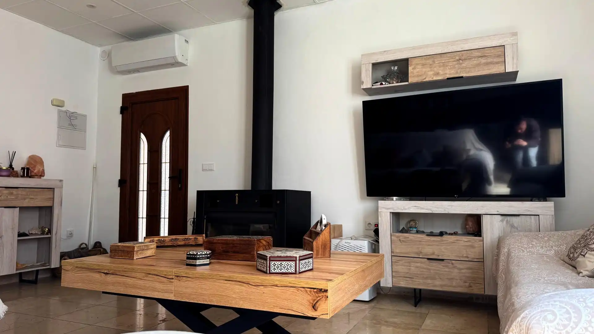 Sala de estar de Casa adosada en venta en El Pinós / Pinoso