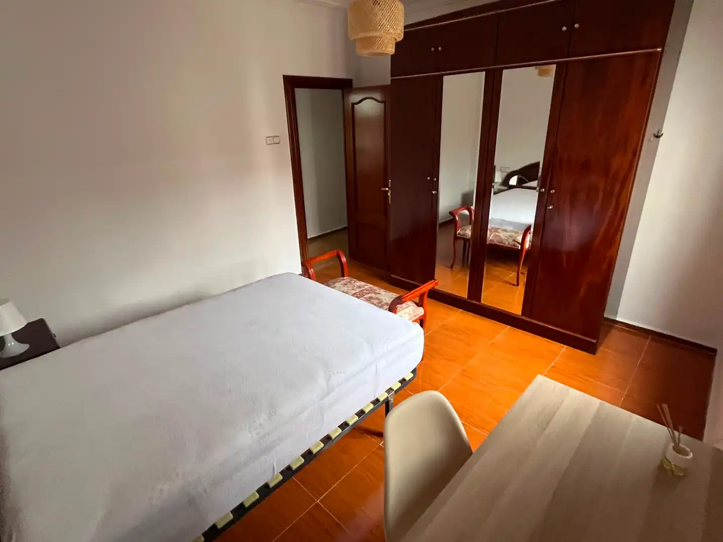 Bedroom of Flat for rent in Miranda de Ebro  with Heating, Furnished and Oven