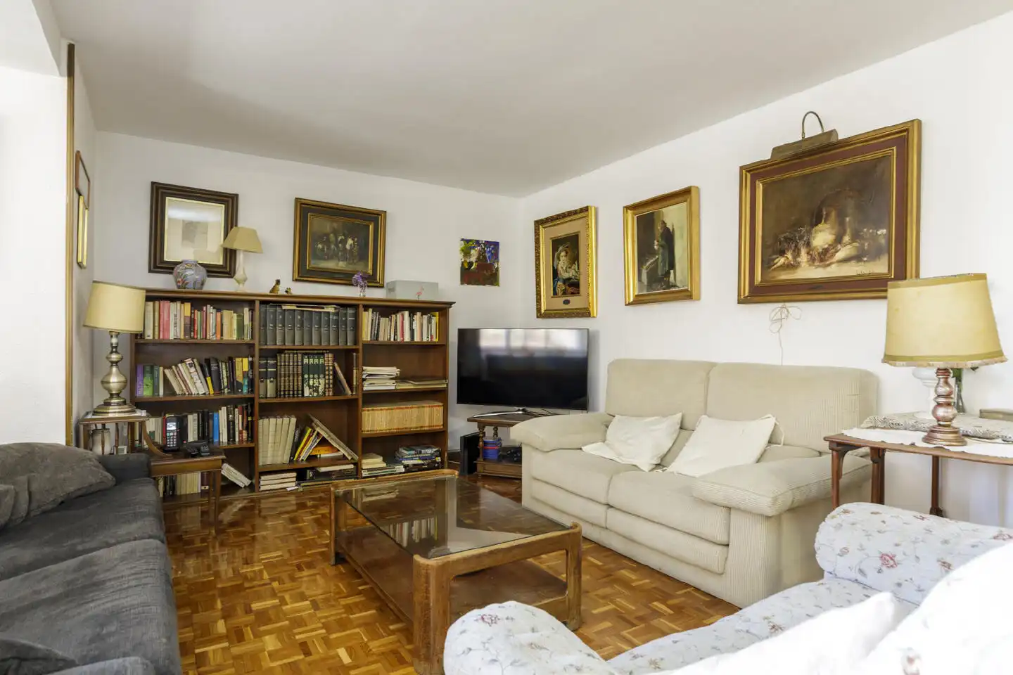 Sala de estar de Piso en venta en Zaragoza